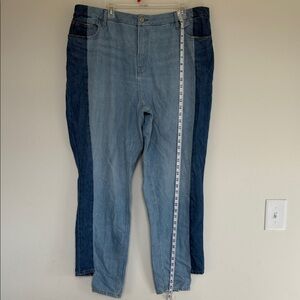 Good American Dual Blue Denim Jeans